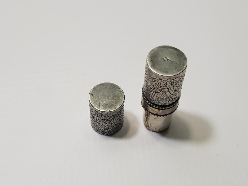 ANTİKA MARCEL ROCHAS MARKA GÜMÜŞ RUJLUK