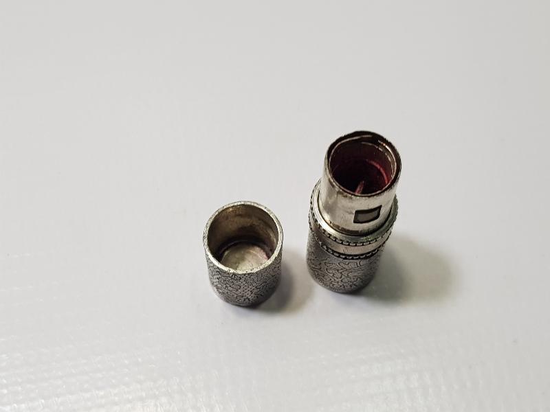 ANTİKA MARCEL ROCHAS MARKA GÜMÜŞ RUJLUK