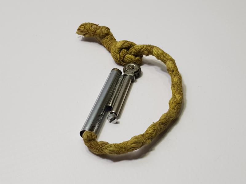 OSMANLI DÖNEMİ YÜKSEK KONDİSYONDA HALATLI SUBAY ÇAKMAĞI