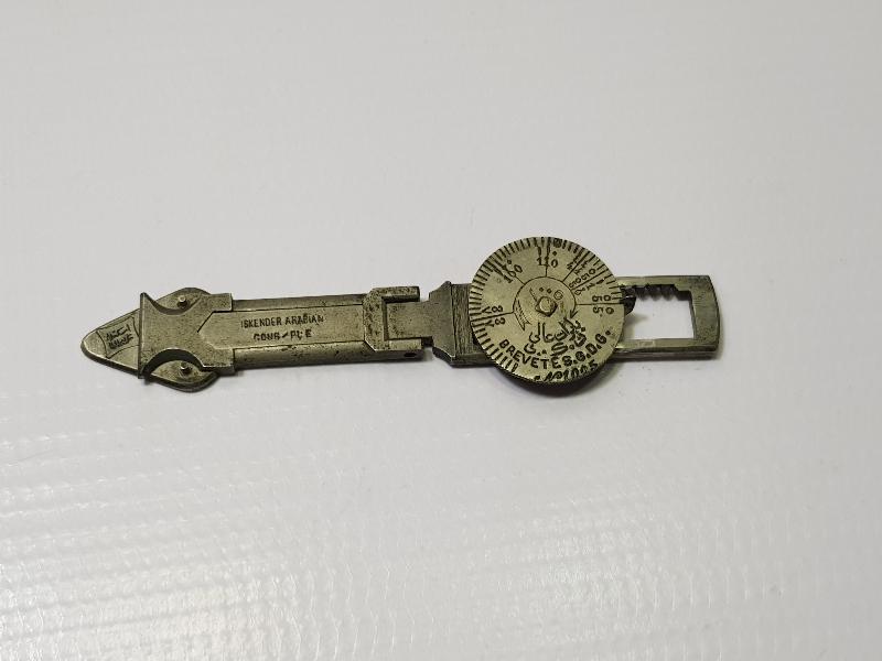 OSMANLI DÖNEMİ İSKENDER ARABİAN USTA YAPIMI NADİR KUYUMCU TERAZİSİ