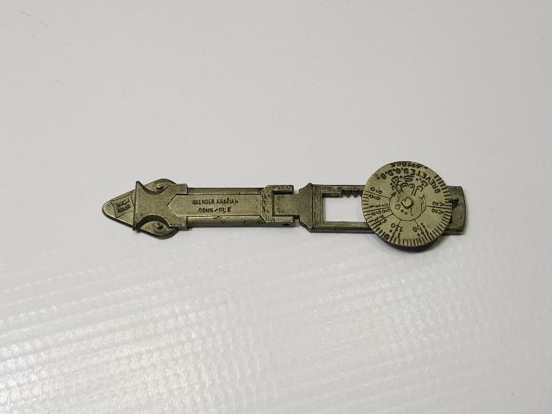 OSMANLI DÖNEMİ İSKENDER ARABİAN USTA YAPIMI NADİR KUYUMCU TERAZİSİ