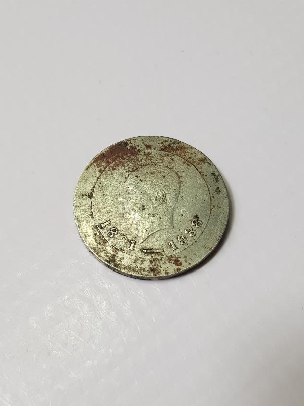 10 KASIM 1938 ATATÜRK'ÜN VEFAT GÜNÜ TAKILAN ROZET