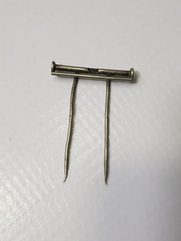 SAH DAMGALI GÜMÜŞ OSMANLI MADALYA ASKISI