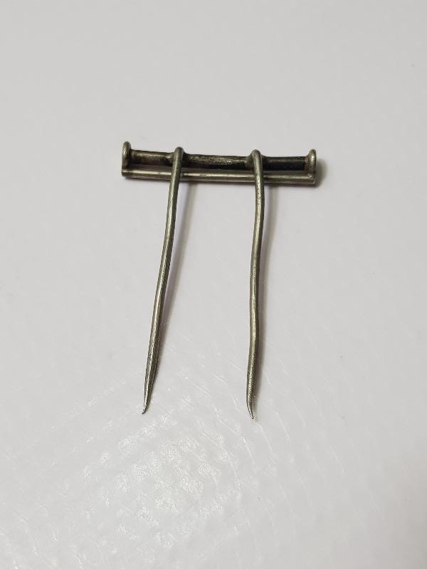 SAH DAMGALI GÜMÜŞ OSMANLI MADALYA ASKISI