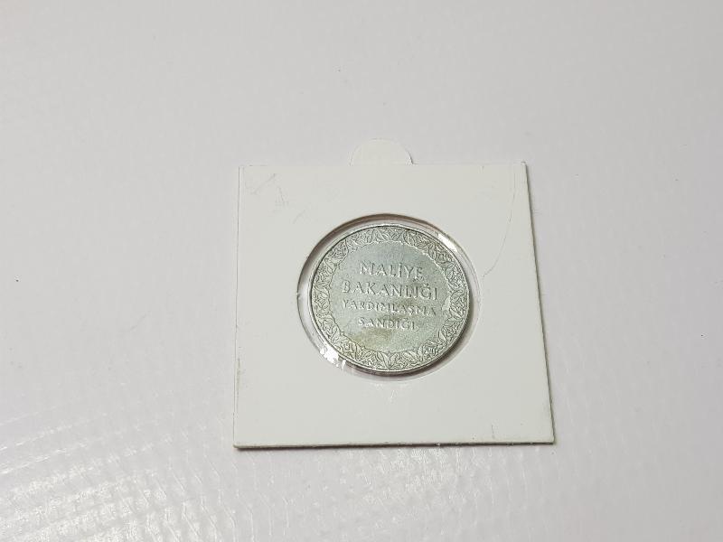 MALİYE BAKANLIĞI YARDIMLAŞMA SANDIĞI 40 KURUŞ NADİR JETON