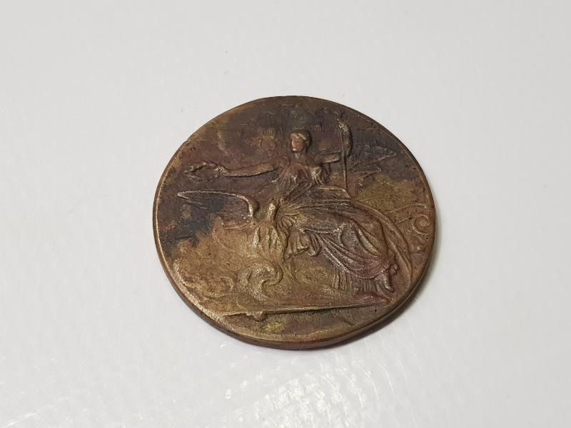 1896 ATİNA OLİMPİYATLARI MADALYASI - ÇOK NADİR