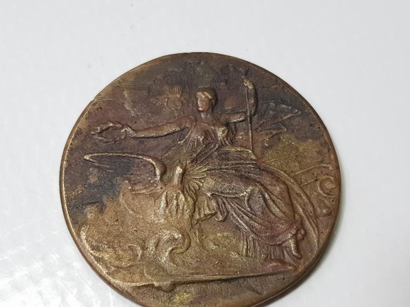 1896 ATİNA OLİMPİYATLARI MADALYASI - ÇOK NADİR