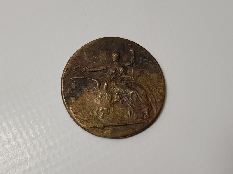 1896 ATİNA OLİMPİYATLARI MADALYASI - ÇOK NADİR