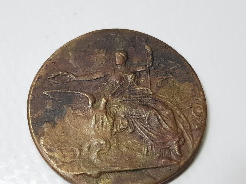 1896 ATİNA OLİMPİYATLARI MADALYASI - ÇOK NADİR