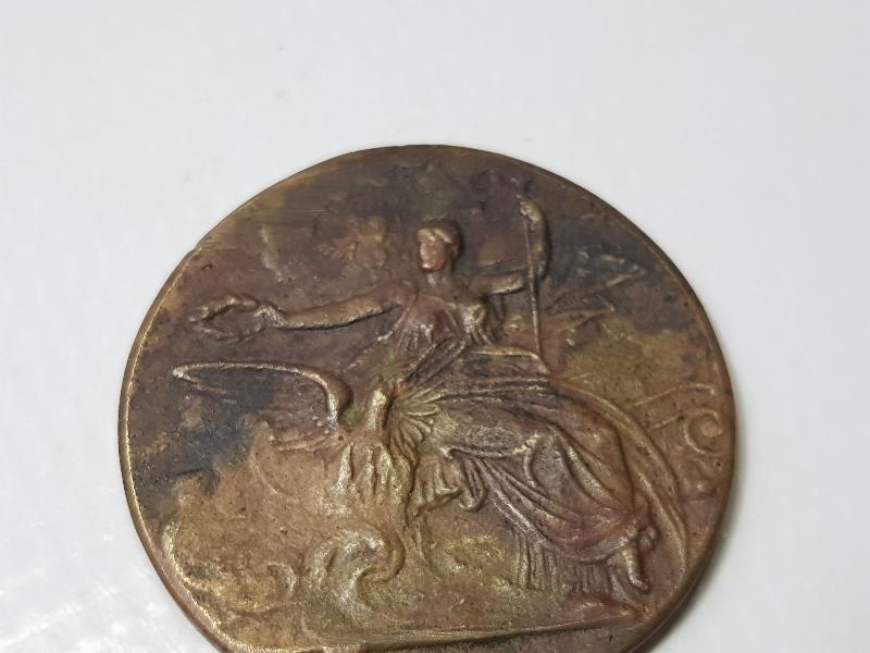 1896 ATİNA OLİMPİYATLARI MADALYASI - ÇOK NADİR