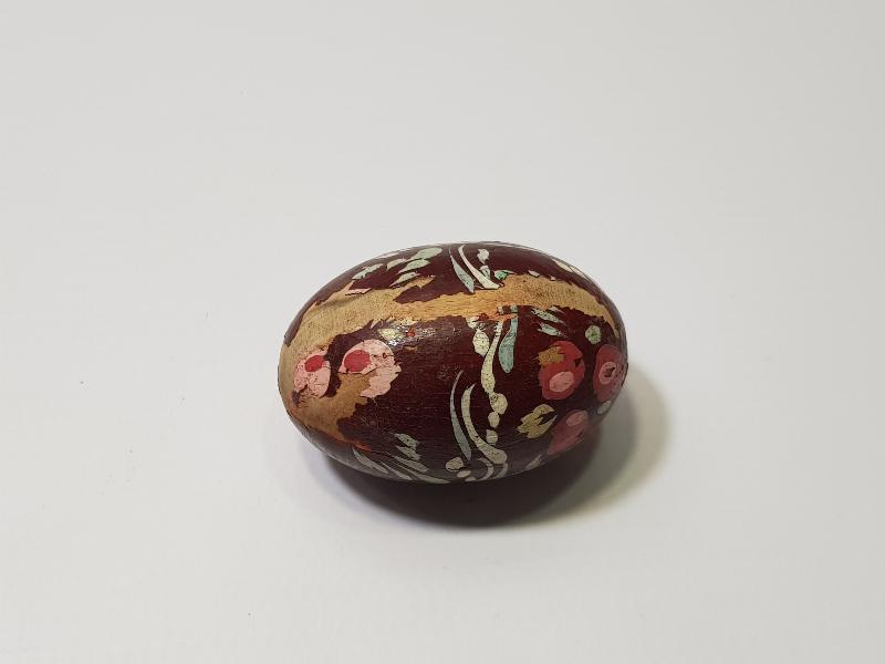 OSMANLI DÖNEMİ RUM İŞİ EL BOYAMA PASKALYA YUMURTASI