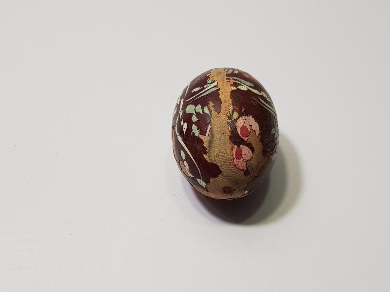 OSMANLI DÖNEMİ RUM İŞİ EL BOYAMA PASKALYA YUMURTASI