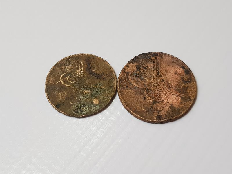 SULTAN ABDÜLAZİZ DÖNEMİ MISIR BASKI 10 VE 20 PARA