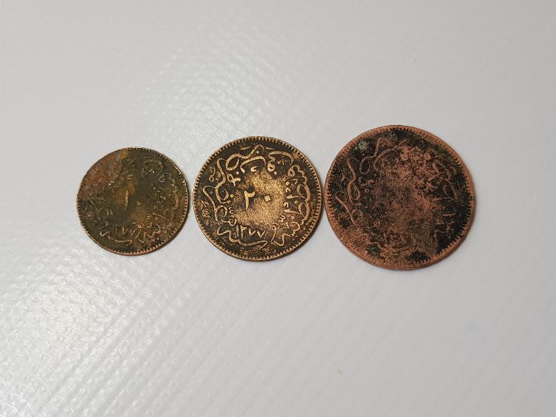 SULTAN ABDÜLAZİZ DÖNEMİ BAKIR 10 - 20 VE 40 PARA