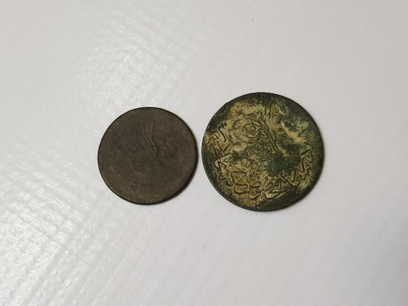 SULTAN ABDÜLMECİD VE ABDÜLAZİZ DÖNEMİ 2 ADET NADİR PARA