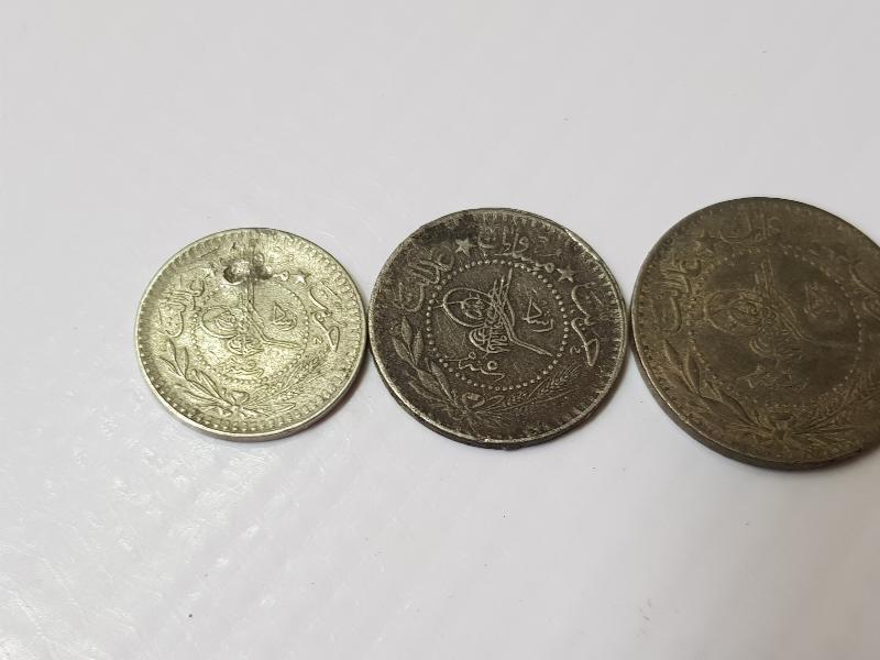 MEHMET REŞAT HAN DÖNEMİ KOLEKSİYONLUK 5-10-20-40 PARA LOTU