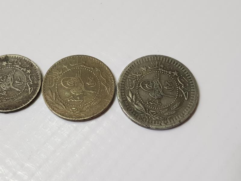 MEHMET REŞAT HAN DÖNEMİ KOLEKSİYONLUK 5-10-20-40 PARA LOTU