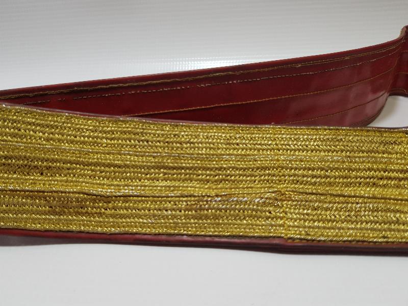 1. DÜNYA SAVAŞI DÖNEMİ SIRMALI SUBAY KEMERİ