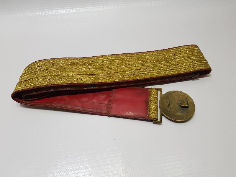 1. DÜNYA SAVAŞI DÖNEMİ SIRMALI SUBAY KEMERİ