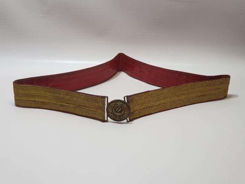 1. DÜNYA SAVAŞI DÖNEMİ SIRMALI SUBAY KEMERİ