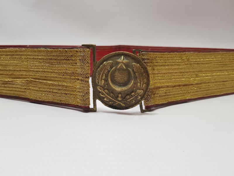 1. DÜNYA SAVAŞI DÖNEMİ SIRMALI SUBAY KEMERİ