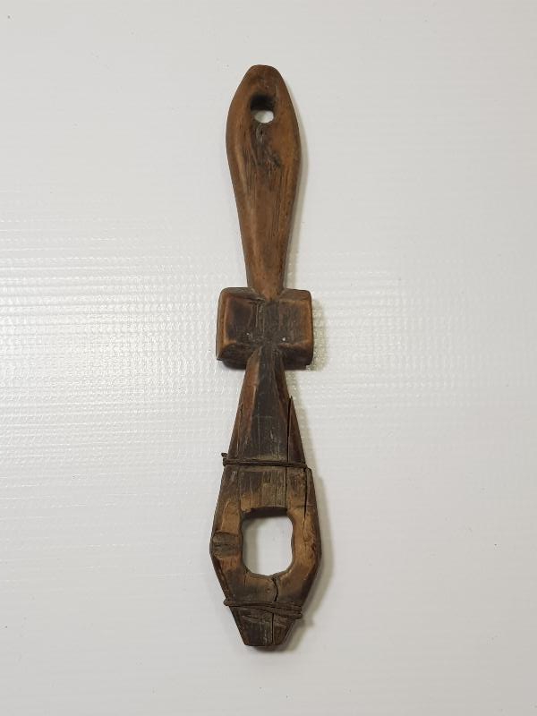 OSMANLI DÖNEMİ RUM İŞİ AHŞAP DOKUMA ALETİ