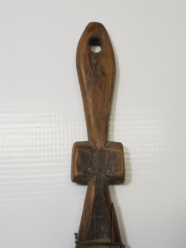 OSMANLI DÖNEMİ RUM İŞİ AHŞAP DOKUMA ALETİ