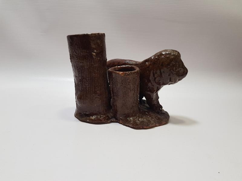 ANTİKA ÇANAKKALE ASLANLI KALEMLİK