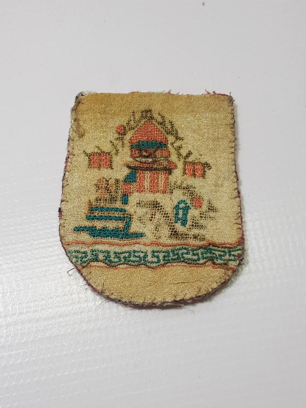 OSMANLI DÖNEMİ CAMİ RESİMLİ AKÇE KESESİ