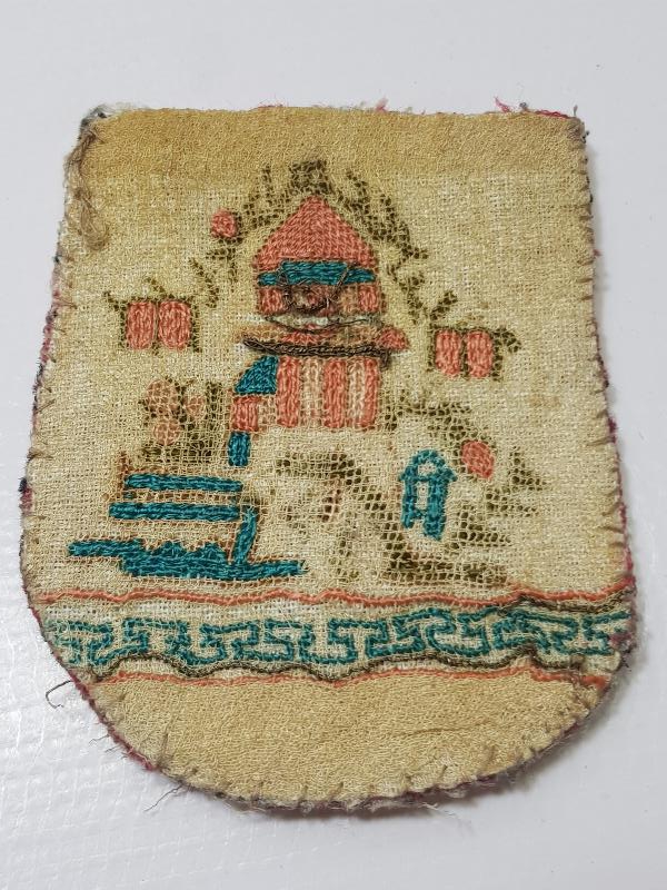 OSMANLI DÖNEMİ CAMİ RESİMLİ AKÇE KESESİ