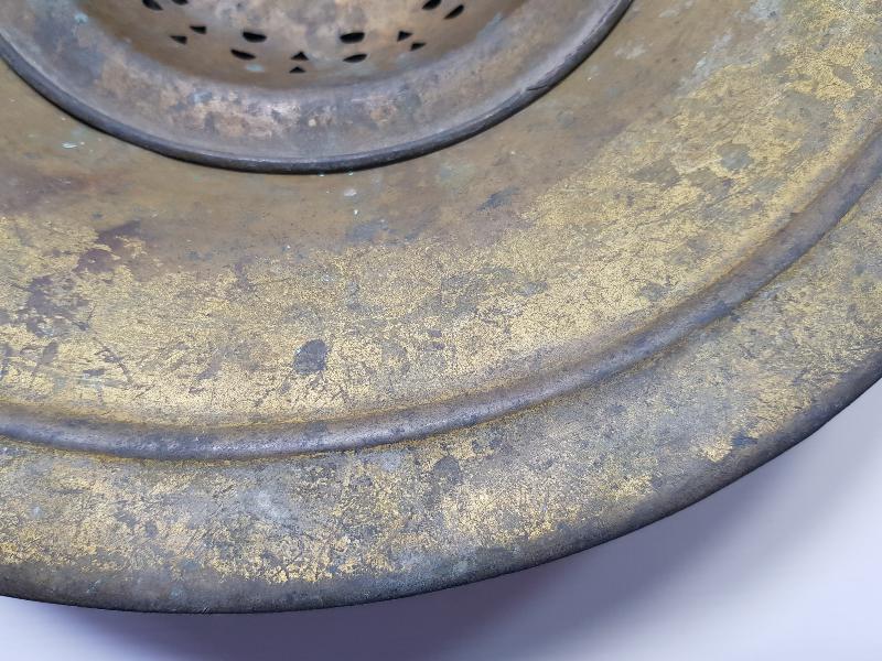 OSMANLI DÖNEMİ ALİMZADE ÖMER EFENDİ DAMGALI TOMBAK İBRİK ALTLIĞI