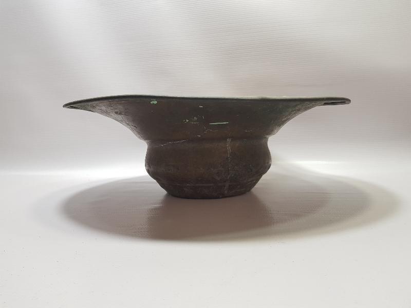 OSMANLI DÖNEMİ ALİMZADE ÖMER EFENDİ DAMGALI TOMBAK İBRİK ALTLIĞI