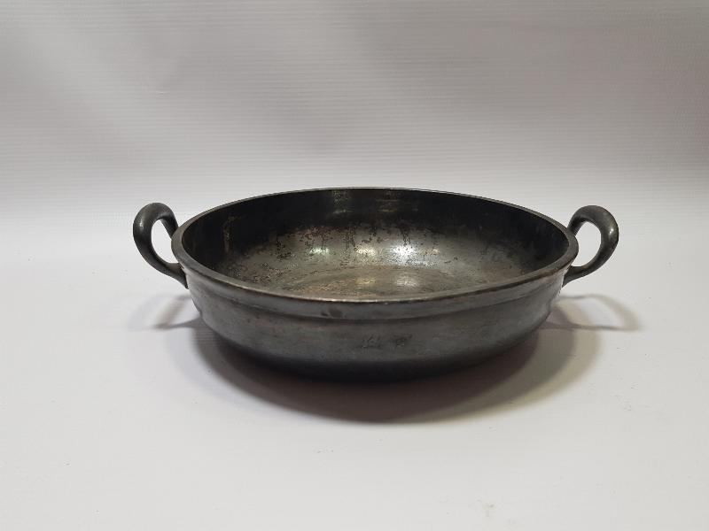 1. DÜNYA SAVAŞI WMF GÜMÜŞ KAPLAMA ALMAN SUBAY OMLET TAVASI