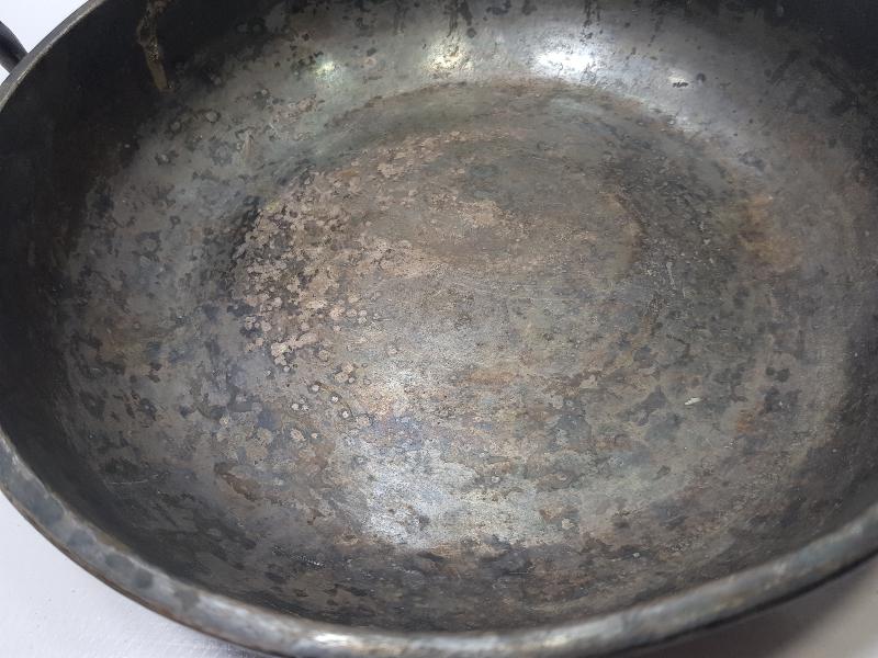 1. DÜNYA SAVAŞI WMF GÜMÜŞ KAPLAMA ALMAN SUBAY OMLET TAVASI