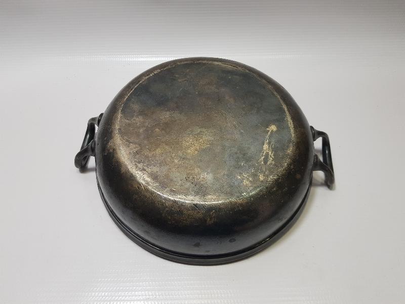 1. DÜNYA SAVAŞI WMF GÜMÜŞ KAPLAMA ALMAN SUBAY OMLET TAVASI