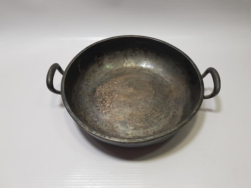 1. DÜNYA SAVAŞI WMF GÜMÜŞ KAPLAMA ALMAN SUBAY OMLET TAVASI