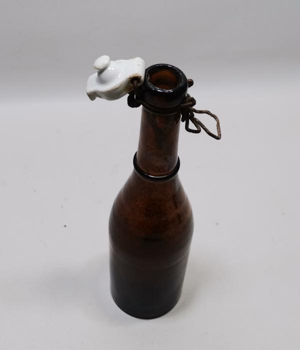 OSMANLI DÖNEMİ ÇOK NADİR GAZOZ ŞİŞESİ - İSMAİL HAKKI SİNALKOSU