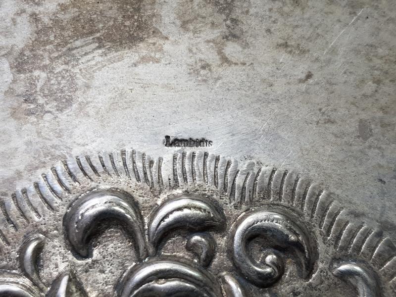 ANTİKA GÜMÜŞ KAPLAMA MEYVELİK