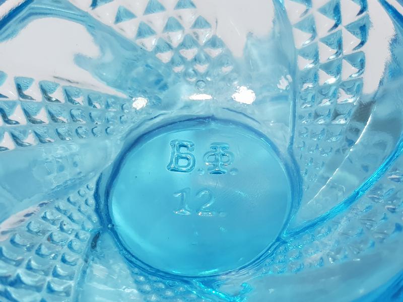 OSMANLI DÖNEMİ MAVİ CAM ŞEKERLİK