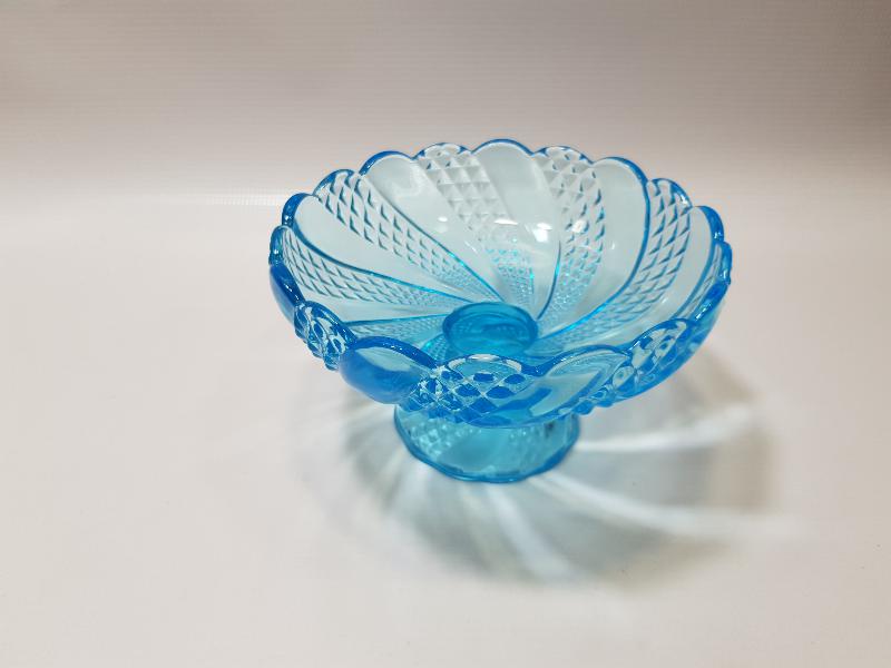 OSMANLI DÖNEMİ MAVİ CAM ŞEKERLİK