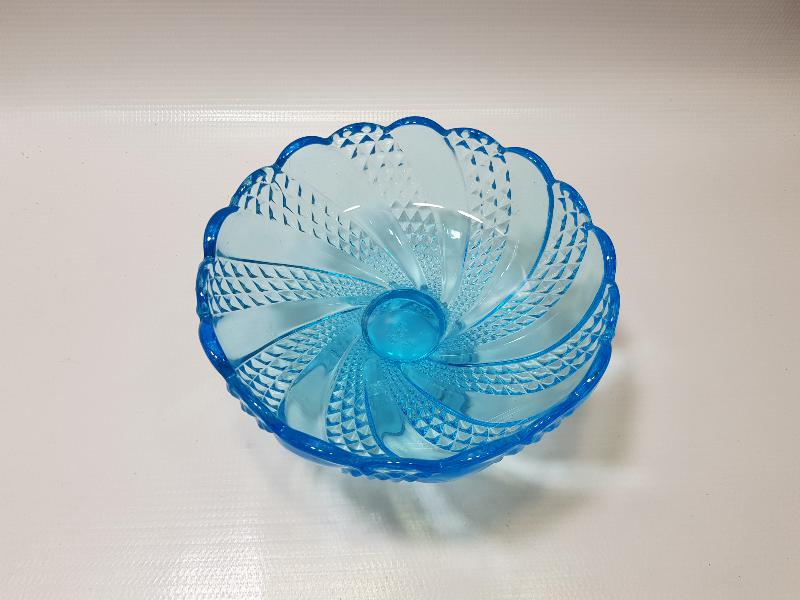 OSMANLI DÖNEMİ MAVİ CAM ŞEKERLİK