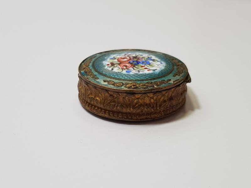 ANTİKA MİNELİ ENFİYE KUTUSU