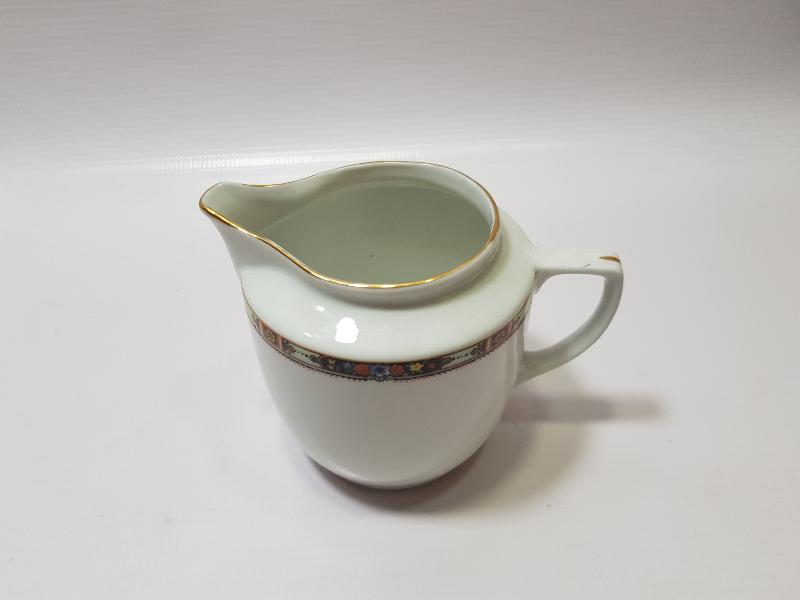 SMANLI DÖNEMİ SAMUEL MITRANI FILS STAMBUL DAMGALI PORSELEN SÜTLÜK