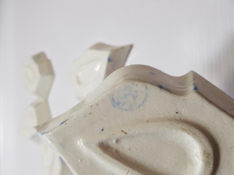 OSMANLI DÖNEMİ HİLMİ USTA DAMGALI KÜTAHYA SERAMİK KAHVALTILIK SETİ