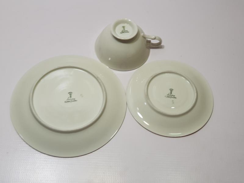 ALTIN VARAKLI BAVARIA TRİO ÇAY - KAHVE TAKIMI