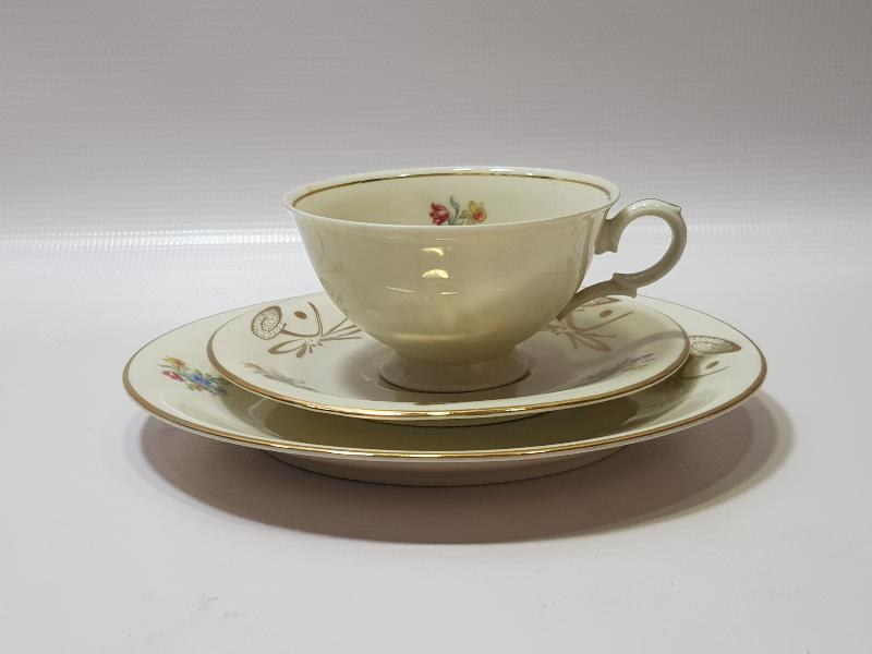 ALTIN VARAKLI BAVARIA TRİO ÇAY - KAHVE TAKIMI