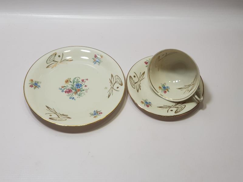 ALTIN VARAKLI BAVARIA TRİO ÇAY - KAHVE TAKIMI