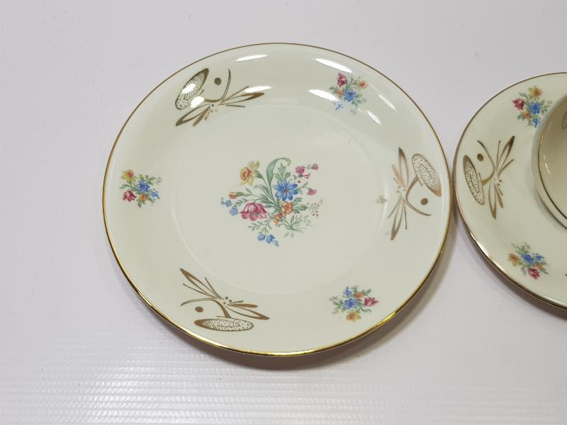 ALTIN VARAKLI BAVARIA TRİO ÇAY - KAHVE TAKIMI