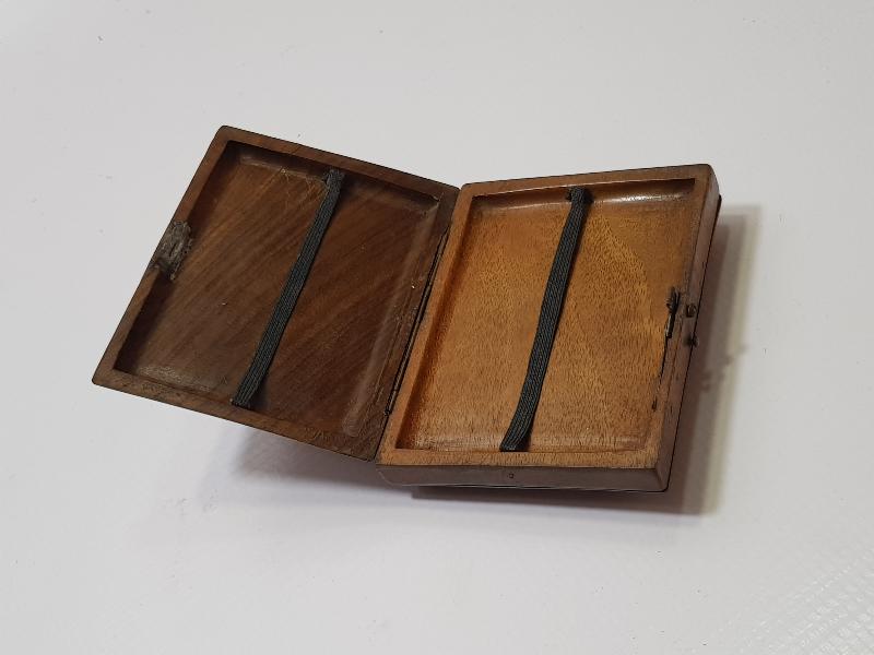 OSMANLI DÖNEMİ BOSNA İŞİ AHŞAP SİGARA TABAKASI