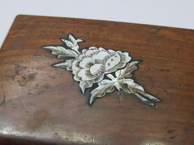 OSMANLI DÖNEMİ BOSNA İŞİ AHŞAP SİGARA TABAKASI